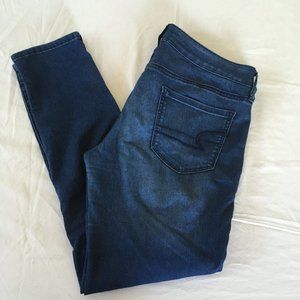 CLEARANCE 4:$15 - American Eagle Jegging Zipper Hem Sz 8